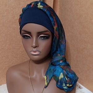 Vibrant Multicolor Headscarf